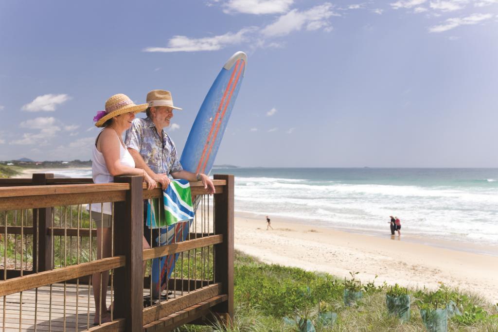 Nrma Darlington Beach Holiday Resort Arrawarra ภายนอก รูปภาพ